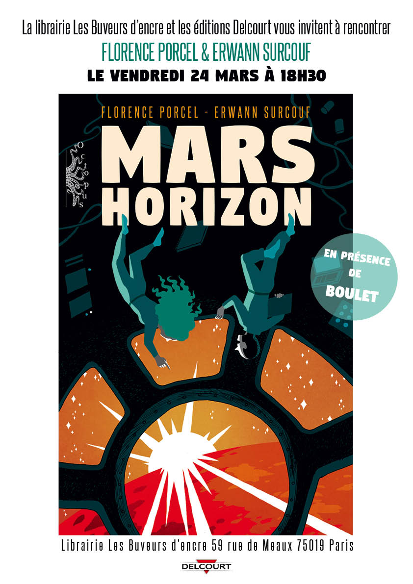 Lire la suite à propos de l’article 24/03, MARS HORIZON : LA CONQUETE SPATIALE EN BD !