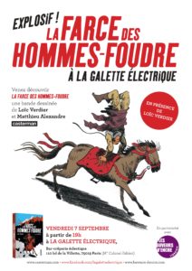 VENDREDI 07/09 LANCEMENT BD LA FARCE DES HOMMES-FOUDRE