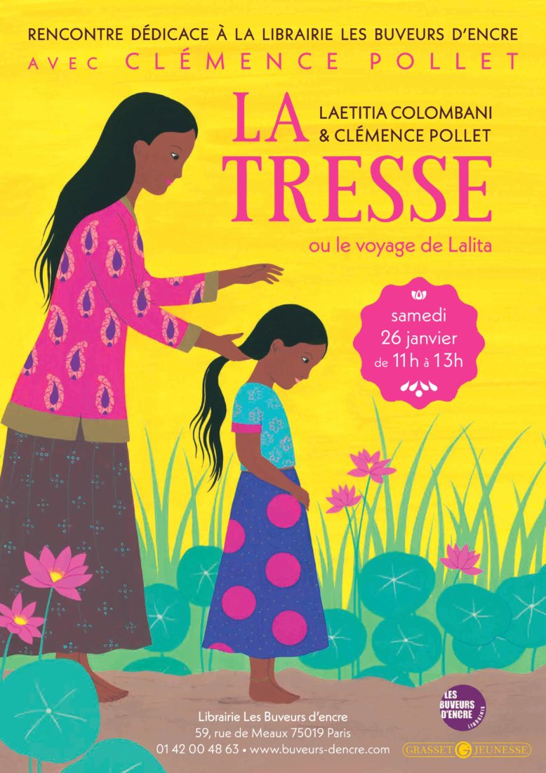 Lire la suite à propos de l’article Samedi 26/01 Rencontre – dédicace jeunesse avec Clémence Pollet