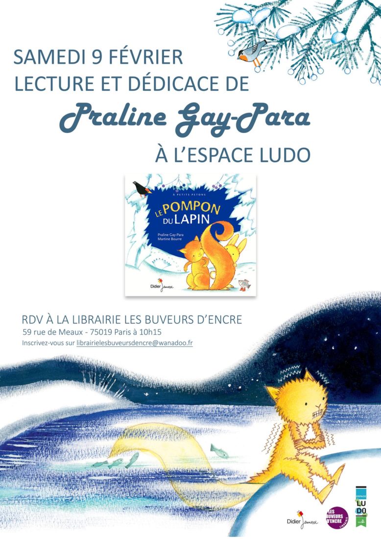 Lire la suite à propos de l’article Samedi 09/02 Les Contes de Praline