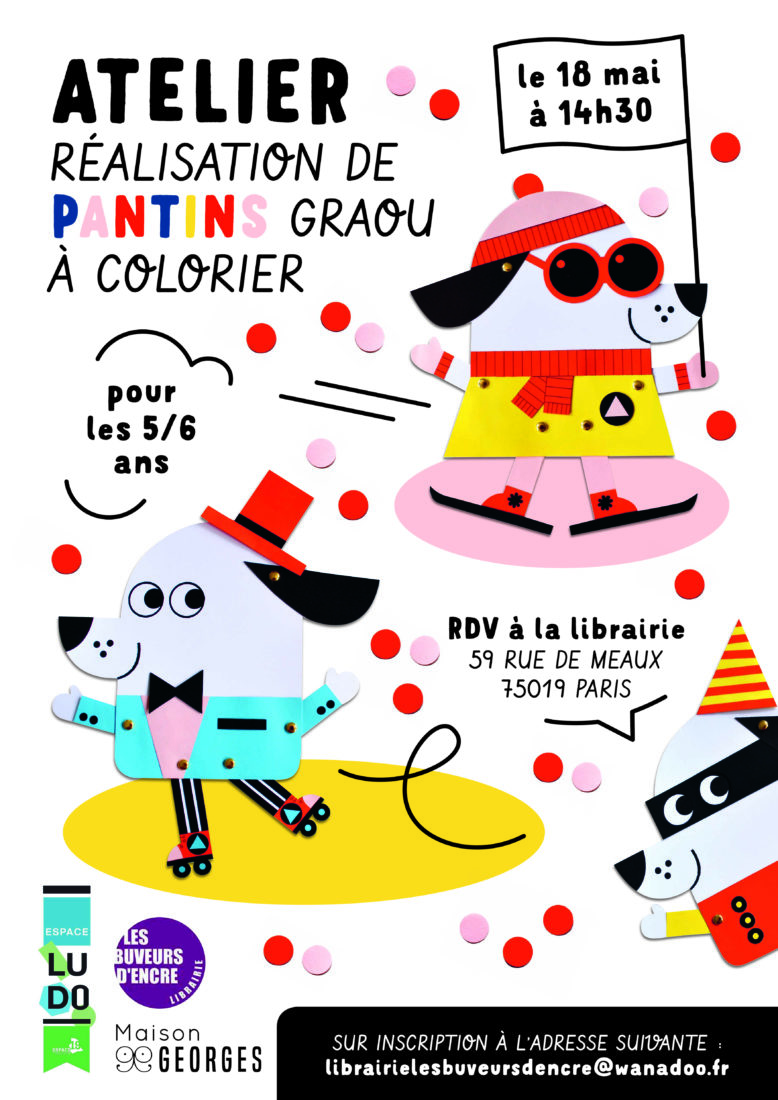 SAMEDI 18/05 ATELIER 5-6 ANS GRAOU