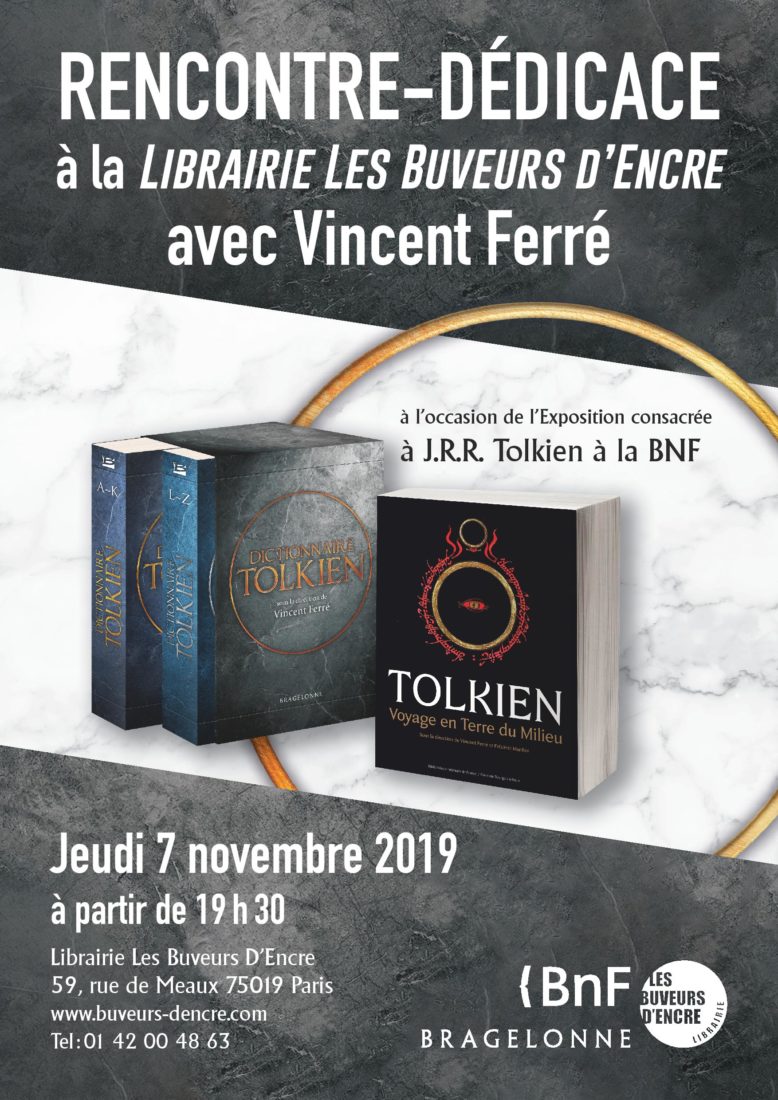 Lire la suite à propos de l’article Jeudi 7/11 À la découverte de J. R. R. Tolkien