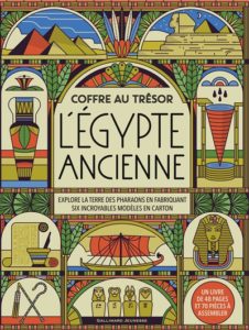 Le coffret au trésor Egypte ancienne de Matthew Morgan chez Gallimard jeunesse, 22.90€