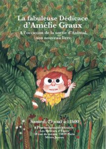 Samedi 26/06 DÉDICACE JEUNESSE D’AMÉLIE GRAUX