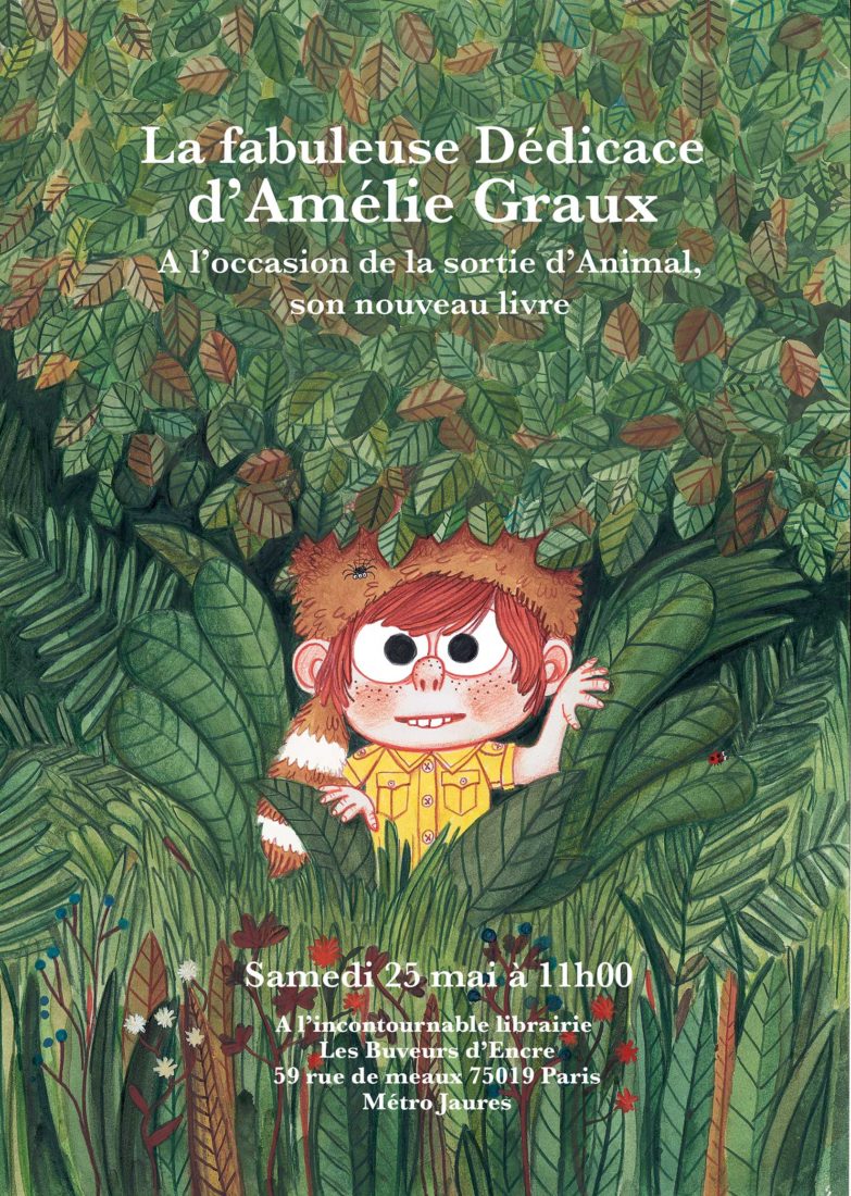 Lire la suite à propos de l’article Samedi 26/06 DÉDICACE JEUNESSE D’AMÉLIE GRAUX