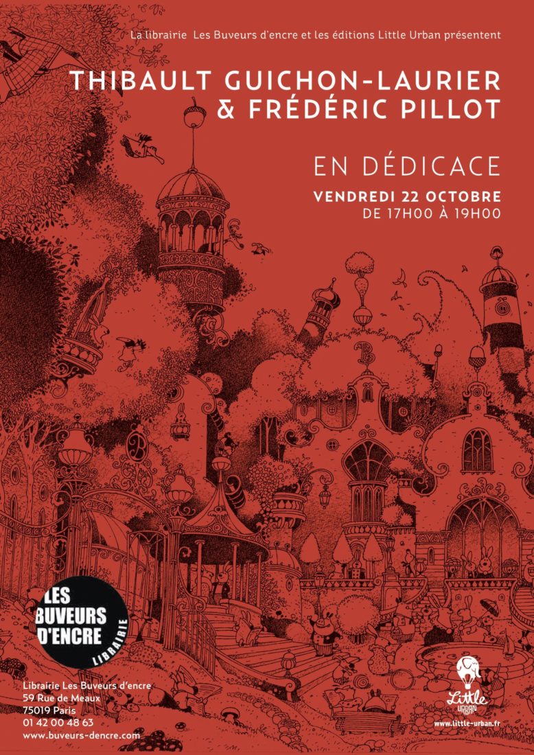 22/10 – DEDICACE JEUNESSE Thibault GUICHON-LAURIER et Frédéric PILLOT