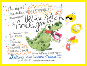 SAMEDI 14/05 DÉDICACE JEUNESSE AMÉLIE GRAUX & HÉLOÏSE SOLT