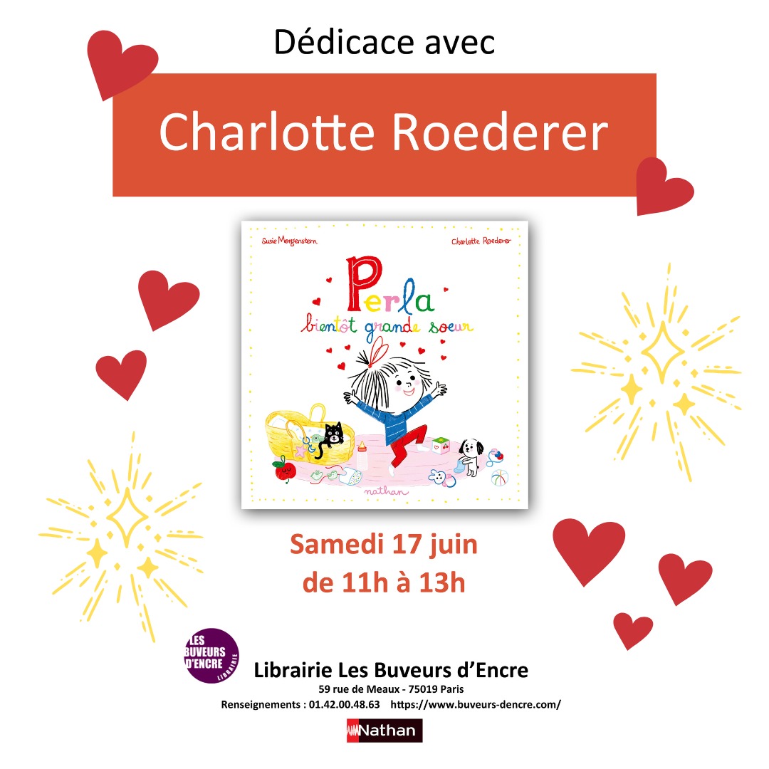 Dédicace avec Charlotte Roederer