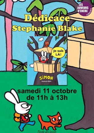 Lire la suite à propos de l’article Dédicace de Stephanie Blake samedi 11 octobre de 11h à 13h